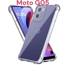 Capa Anti Queda+ Pelicula de Vidro 3D Para Motorola G05 Capa Anti Queda+ Pelicula de Vidro 3D Para Motorola G05