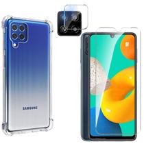 Capa Anti Queda + Pl Vidro + Pl Camera P Samsung Galaxy M32