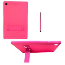 Capa Anti queda Suporte Rosa para Tablet Samsung A7 Lite 8.7 T220/T225 + Caneta Touch - Commercedai