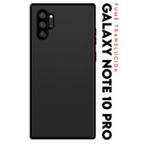 Capa Anti Shock Acrílico Translucida Fumê Botões Vermelho para Galaxy Note 10 Pro Plus N975 Tela 6.8 Capa Anti Shock Acrílico Translucida Fumê Botões Vermelho para Galaxy Note 10 Pro Plus N975 Tela 6.8