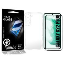 Capa Anti Shock E Película Vidro 3d compativel Galaxy S22 Plus S906 - Cell In Power25