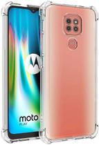 Capa Anti Shock Motorola Moto G9 Play + Pelicula de Vidro 3D