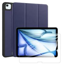 Capa anti shock para iPad Air 13 2024 + pel. vidro temperado