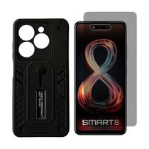 Capa Anti Shock + Pel. Gel Privativa Para Infinix Smart 8
