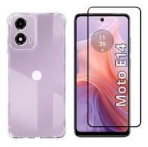 Capa Anti Shock + Película Cerâmica Para Motorola Todos Modelos