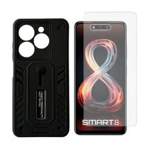 Capa Anti Shock + Película De Hidrogel Para Infinix Smart 8