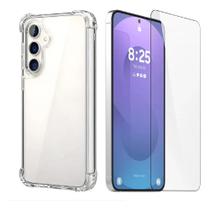 Capa Anti Shock + Película de Vidro 3d Para Samsung Galaxy S26