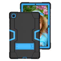 Capa Anti-Shock Tablet Samsung Galaxy + Película Vidro Preto - Arctodus
