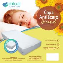 Capa Antiácaro Girassol para colchão solteiro - Natural Home Care Capa Antiácaro Girassol para colchão solteiro - Natural Home Care