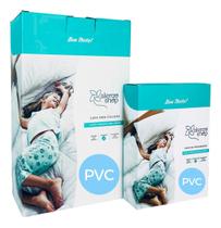 Capa Antiacaro PVC Colchão Solteiro Alergoshop c/ Capa de Travesseiro