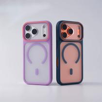 Capa Antiimpacto compativel para iPhone 15 PRO com Magnético COR BEGE