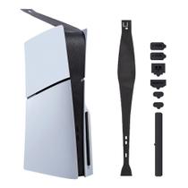 Capa Antipoeira Mcbazel para Console PS5 Slim Preta Capa Antipoeira Mcbazel para Console PS5 Slim Preta