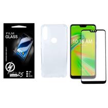 CapA Antiqueda Zenfone Max Shot Zb634kl 6.26 + Película 3d + Kit Aplicação - Cell In Power25