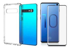 Capa Antishock + Pelicula Gel Para Galaxy S10