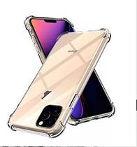 Capa Antishock Reforçada Nas Bordas IIphone 11 Pro 5.8 + 01 Película De Gel Cobre 100% Tela, Acompanha Kit Sachê