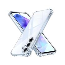 Capa Antishock Silicone Transparente Para novo Samsung Galaxy M14 5G / M15 5G / A55 5G / A16 5G