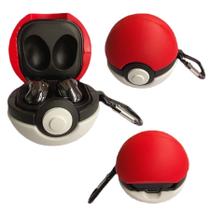 Capa AOLABOKY Cute 3D Cartoon Poke Ball para Samsung Galaxy Buds Capa AOLABOKY Cute 3D Cartoon Poke Ball para Samsung Galaxy Buds