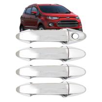 Capa Aplique Maçaneta Cromado Ecosport 13/... New Fiesta 11/19 KA 15/... 4 Portas