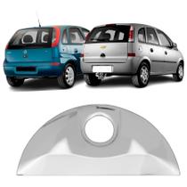 Capa Aplique Maçaneta Tampa Traseira Tuning Meriva e Corsa Hatch 2002 2003 2004 2005 2006 2007 2008 2009 2010 2011 2012 Cromado Espelhado
