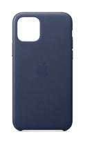 Capa Apple iPhone 11 Pro em couro azul meia-noite Capa Apple iPhone 11 Pro em couro azul meia-noite