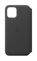 Capa Apple iPhone 11 Pro em couro Folio preta Capa Apple iPhone 11 Pro em couro Folio preta