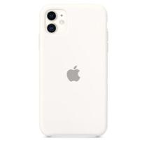 Capa Apple Silicone Case Para Iphone 11 Branco