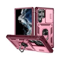 Capa Armor 360 Para Samsung Galaxy S25 S24 S23 S22 S21 plus Ultra FE graus Capa Com Suporte Magnético