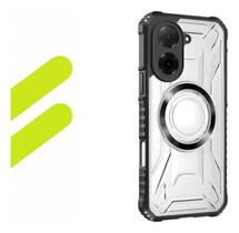 Capa Armor Spike Militar Anti Queda Xiaomi Redmi Poco Transparente Acrilica Suporte Magnetico