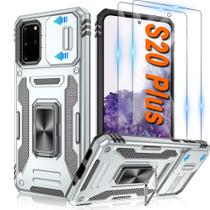 Capa ATUMP para Galaxy S20 Plus, suporte de anel à prova de choque de 6,7"