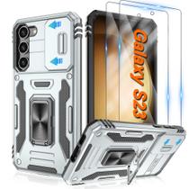 Capa ATUMP para Galaxy S23 de 6,1 polegadas à prova de choque, cinza