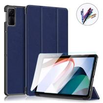 Capa Auto Sleep + Caneta + Película Redmi Pad - Azul