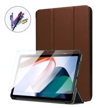 Capa Auto Sleep + Película Xiaomi Redmi Pad - Marrom