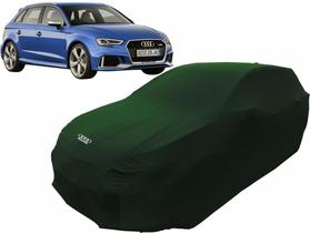 Capa Automotiva Audi Rs3 Tecido Helanca Lycra Cor Verde