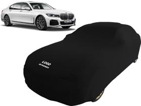 Capa Automotiva Bmw 745le Tecido Helanca Cor Preta Capa Automotiva Bmw 745le Tecido Helanca Cor Preta