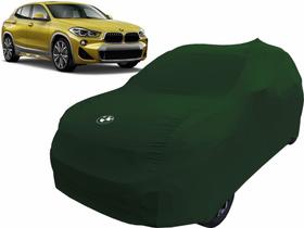 Capa Automotiva Bmw X2 Tecido Helanca Cor Verde