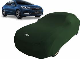 Capa Automotiva Chery Arrizo 5 Tecido Helanca Cor Verde