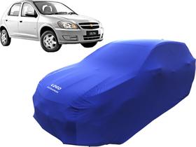 Capa Automotiva Chevrolet Celta Tecido Helanca Cor Preta Capa Automotiva Chevrolet Celta Tecido Helanca Cor Preta