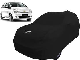 Capa Automotiva Chevrolet Meriva Tecido Helanca Cor Preta