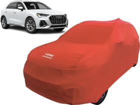 Capa Automotiva Com Logo Audi Novo Q3 Não Risca Pintura