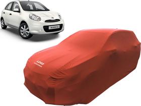 Capa Automotiva De Tecido Para Carro Nissan March