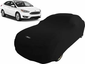 Capa Automotiva Ford Focus Sedan Tecido Helanca Cor Preta