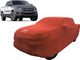 Capa Automotiva Ford Ranger Tecido Helanca Cor Preta