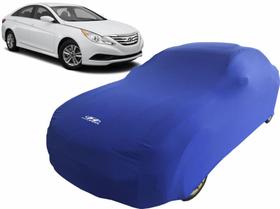 Capa Automotiva Hyundai Sonata Tecido Helanca Cor Preta