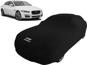 Capa Automotiva Jaguar Xe Tecido Helanca Cor Preta