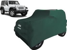 Capa Automotiva Jeep Wrangler Tecido Helanca Cor Preta