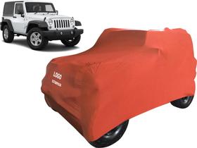 Capa Automotiva Jeep Wrangler Tecido Helanca Cor Preta