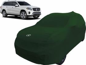 Capa Automotiva Mercedes Gls 350 De Tecido Helanca Cor Verde