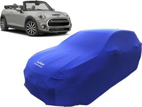 Capa Automotiva Mini Cooper Cabrio Em Tecido Lycra Cor Preta
