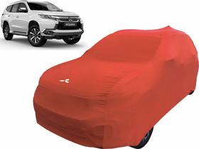 Capa Automotiva Mitsubishi Pajero Sport Tecido Cor Vermelha