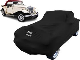Capa Automotiva Mp Lafer Tecido Helanca Cor Preta
